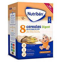 Papilla nutriben 8 cereales y miel digest - (600 g)