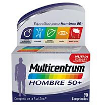 Multicentrum hombre 50+,  90 comprimidos