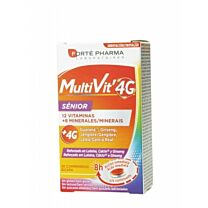 Forte pharma, multivit 4g sÉnior, 30 comprimidos