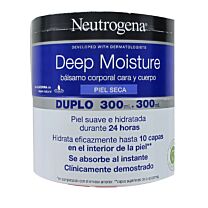 Neutrogena bálsamo corporal cara y cuerpo, duplo 200 ml x 200 ml