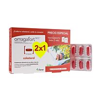 Omegafort scc colesterol, 2x1 (60 cÁpsulas)