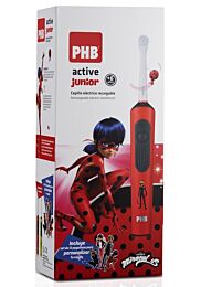 Phb cepillo elÉctrico junior ladybug, + 6 aÑos