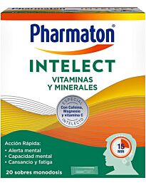 Pharmaton intelect, 20 sobres monodosis