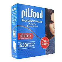 Pilfood density mujer (90 capsulas + champÚ)