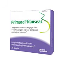 Primacol Náuseas, 30 cápsulas