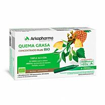 Arkopharma quema grasa concentrado Plus bio, 20 viales