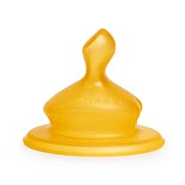 Suavinex tetina latex, talla 2 flujo denso l, 6m+ (2 unidades)