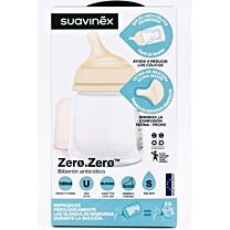 Suavinex biberÓn anticÓlico zero zero, flujo lento s, 180 ml