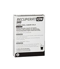 Recuperation suero oral sabor cola, 4 sobres 5, 5 g