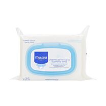 Mustela toallitas para la cara - (25 toallitas)