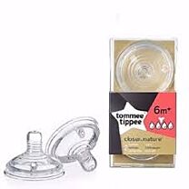 Tommee tippee tetina papillas, 6m+ (2 unidades)