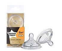 Tommee tippee tetina flujo rÁpido, 6m+ (2 unidades)