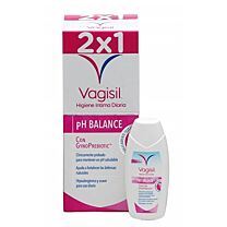 Vagisil higiene Íntima 2x1, con gynoprebiotic (250 ml x 250 ml)