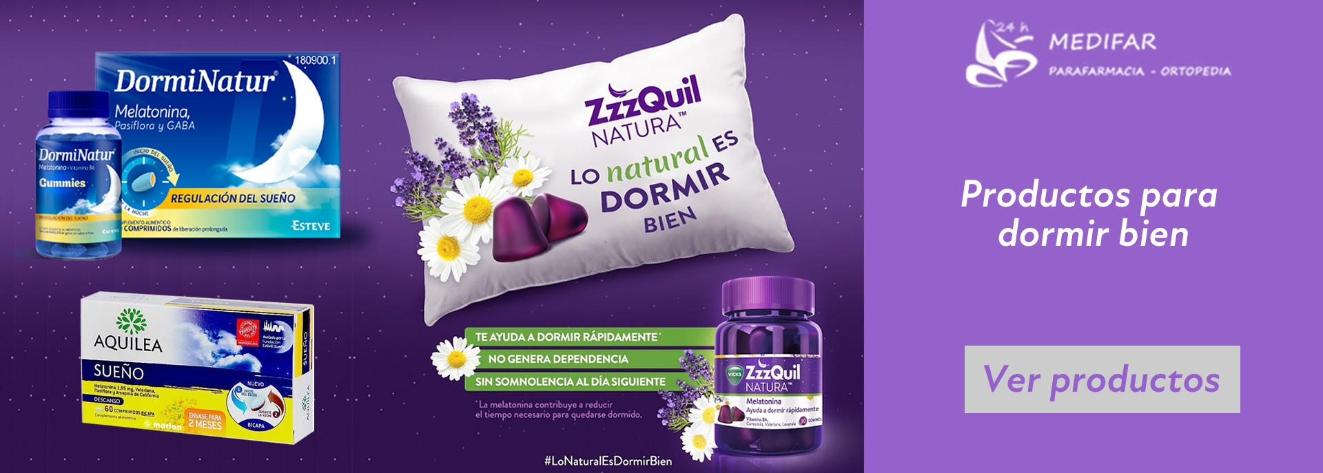 Productos para dormir bien